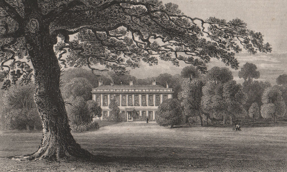Frognal House, Foots Cray, near Sidcup, London. Viscount Sidney. SHEPHERD 1829